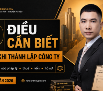 Trước khi thành lập công ty, người sáng lập cần hiểu rõ về loại hình doanh nghiệp, vốn điều lệ, ngành nghề kinh doanh, hồ sơ pháp lý và nghĩa vụ thuế ban đầu để tránh rủi ro trong quá trình vận hành.